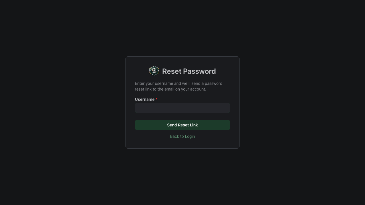 Forgot password